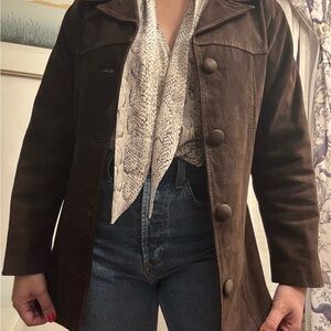 Vintage suede jacket